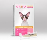 ANTIPULGAS PARA GATOS ATREVIA TRIO CATS SPOT ON SMALL (1.2 - 2.8 KG) X 5 PIPETAS