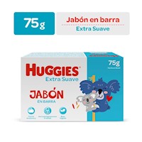 Huggies Jabón Extra Suave - Barra 75 G