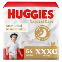 HUGGIES NAT.CARE  XXXG X54BIGP