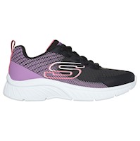 Zapatilla Skechers Microspec Plus-Summer Sprint 303608L/BKPR Negro para PS