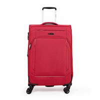 MALETA TELA JAEN 24" ROJO