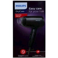 Secadora Philips BHC010 Negro 1200 W / Cable de 1.5 m / 3 velocidades