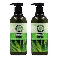 PACK 2 SHAMPOO ALOE VERA 900ML WOKALI