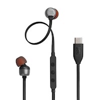JBL Audifonos USB-C HI-RES Extra Bass + Ecualizador Tune 310C Negro