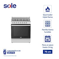 Cocina De Pie Sole Aruba Glp  76 Cm