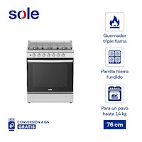 Cocina De Pie Sole Aruba Glp  76 Cm