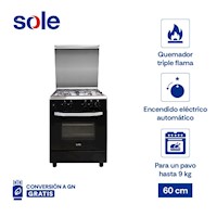 Cocina De Pie Sole Cartagena Glp  60 Cm