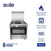 Cocina De Pie Sole Bali Glp  76 Cm