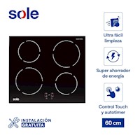 Encimera  Sole Inducción 60 Cm