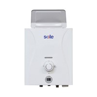 Calentador Instantáneo Control Total Sole GLP 5.5L c/acc 3120SOLEGASE05V2C