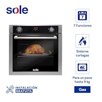 Horno Empotrable Sole Premium Glp 70L