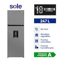 Refrigeradora  Sole Viena Tf 247L