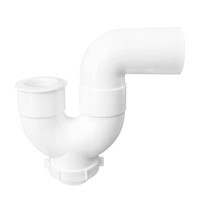 Trampa U con adaptador de 1 1/2"
