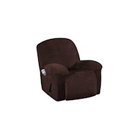 Fundas para Sofá sillón reclinable de terciopelo de 1 pieza