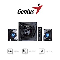 Parlante GX Thunderclap Bass Gaming Speaker System SW-G2.1 2000 II 45W