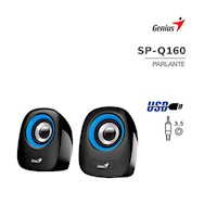 PARLANTE GENIUS SP-Q160 USB AZUL