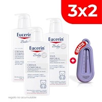 3x2 Eucerin Baby Crema Corporal - Frasco 400 ML