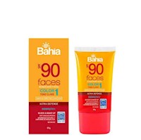 Bloqueador Bahia Face Color 1 SPF90 - Frasco 60 G