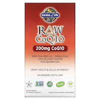 Garden Of Life Vegetarian Coq10 200mg 60 Capsulas