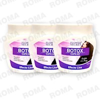 PACK 3 BOTOX CAPILAR EFECTO LISO FLOWER SECRET 1500ML
