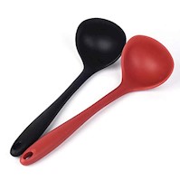 cucharones de sopa de silicona, antiadherentes