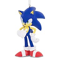 Adornos Navideños  Sonic El adorno de Navidad del erizo