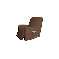 Funda para sofá reclinable elástica de microfibra