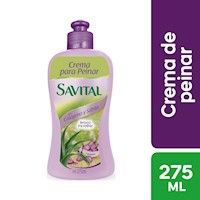 Savital Crema Para Peinar Colágeno y Sabila - Frasco 275ML