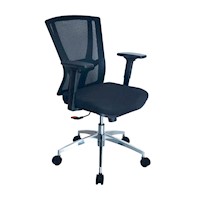 Silla de Oficina Ergonómica Londres Gerente Negro Ofideas