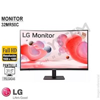 Monitor Curvo LG 32MR50C 31.5" FHD 100Hz HDMI / VGA