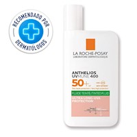 Protector Solar Anthelios UVMune 400 Oil Control Fluido Con Color FPS 50+ 50ml