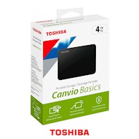 Disco duro externo Toshiba 4TB Canvio Basic USB 3.0