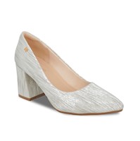 ZAPATO MUJER STHEF VESTIR PLATA 8122