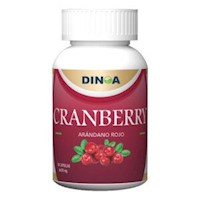 Cranberry (arándano rojo, chanca piedra, zinc, vitamina c) X100CAPS