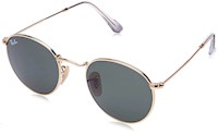 Lentes de sol Ray Ban 3447 Round Gris Dorado 53mm/ unisex