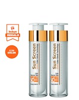 Duo Fotoprotector Sun Screen Velvet con Color Frezyderm