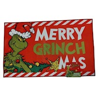 Tapete o Alfombra Navideña The Grinch 50x81cm