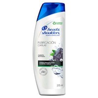 Shampoo Head & Shoulders Carbón Activado - Frasco 375 ML