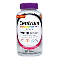 Centrum Silver 50+ Mujer MultiVitaminas MultiMineral x 275 tabletas