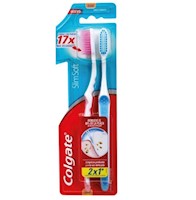 Cepillo Dental Colgate Slim Soft - Pack 2 UN