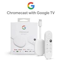 Convertidor a Smart TV Google Chromecast 4TA Generación 4K UHD 2160p