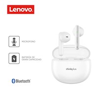 Audifonos Lenovo In-Ear Livepods LP1 Pro TWS Bluetooth 5.3 5Hrs Blanco