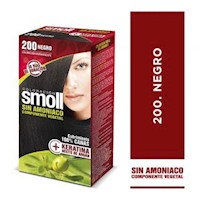 Tinte Smoll Sin Amoniaco Kit 200 Negro - Caja 1Un