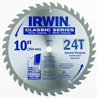 Irwin Disco Sierra Circular 10  X 24t - 364002la