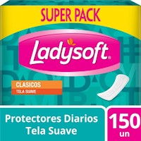 Ladysoft Protectores Diarios - Caja 150 UN