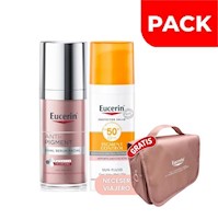 Pack Eucerin Antipigment Serum Dual 30 ML + Eucerin Sun Anti Manchas 50 ML - Pack 2 UN