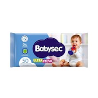 Toallas Húmedas Babysec Ultra 50 un