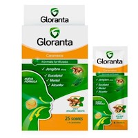 Gloranta Caramelo Sabor Jenjibre - Unidad 1 UN