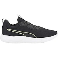 Zapatilla Hombre Puma Resolve Smooth 376219 02 Negro Verde neón