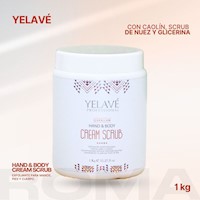 HAND & BODY CREMA SCRUB 1KG YELAVÉ